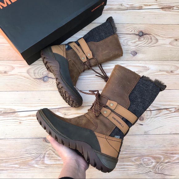 merrell sylva tall boots